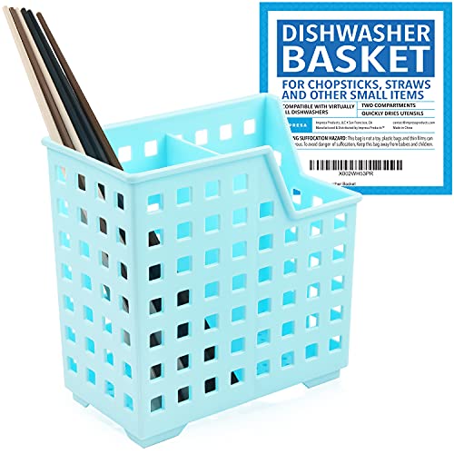 Chopstick and Straw Dishwasher Basket - Small Utensil Holder