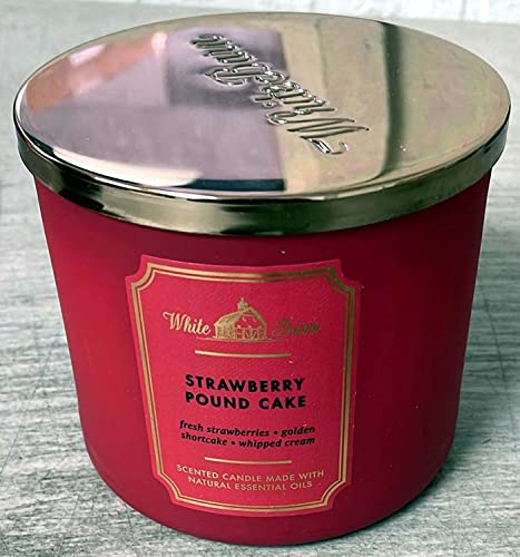 Strawberry Pound Cake Scented Candle