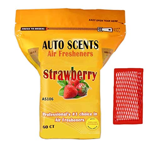 Strawberry Scent Air Freshener Pads