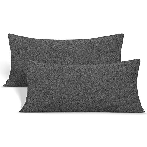Stretch Pillow Cases - Jersey Knit & Ultra Soft Envelope Closure