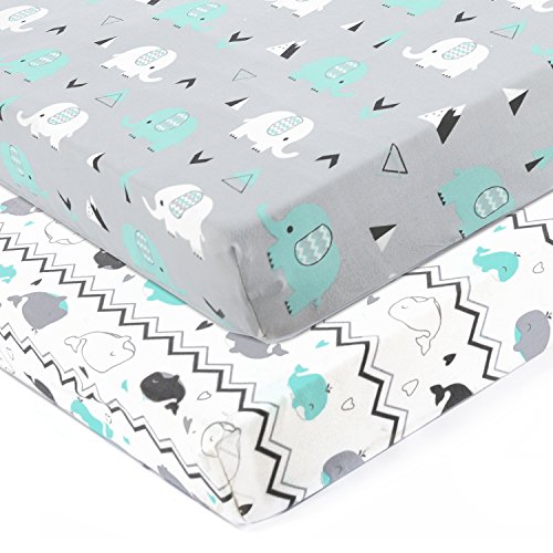 Stretchy Fitted Crib Sheets Set BROLEX