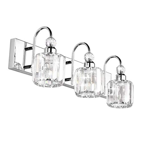 Stunning Crystal Bathroom Vanity Lights - Elegant Illumination for Your Bathroom
