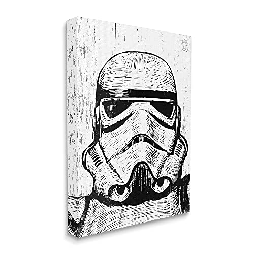 Stupell Industries Stormtrooper Canvas Wall Art