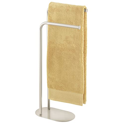 Stylish 2-Tier Towel Rack Holder for Kitchen and Bathroom