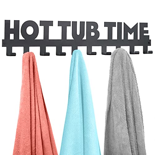 Stylish and Durable Hot Tub Towel Rack
