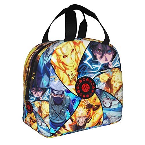 Stylish and Functional Anime Patterns Lunch Bag