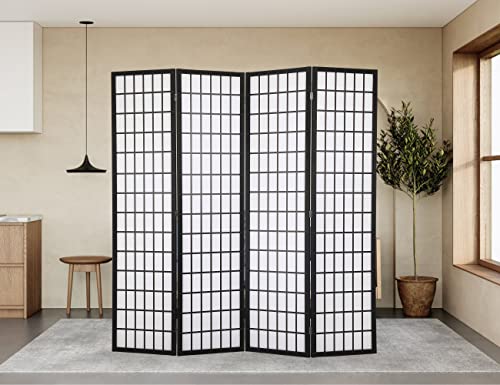 Stylish and Functional Room Divider with Plum Blossom Design