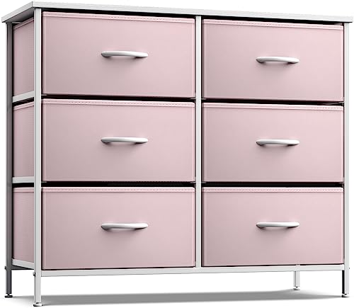 Nicehill Dresser for Bedroom with 10 Drawers, Storage Drawer Organizer, Tall  Chest of Drawers for Closet, Clothes, Kids, Baby, Living Room, Wood Board,  Fabric Drawers (Black Grey) – Built to Order, Made
