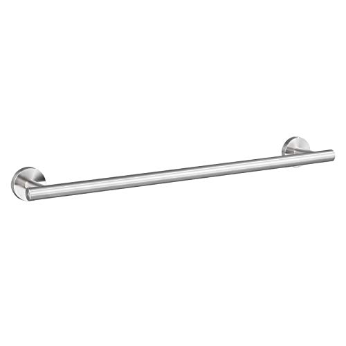 Stylish and Functional USHOWER Brushed Nickel Towel Bar - A Modern Storage Solution for Your Bathroom