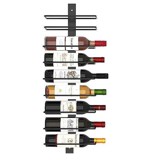 Stylish and Functional Wall Mounted Wine Rack