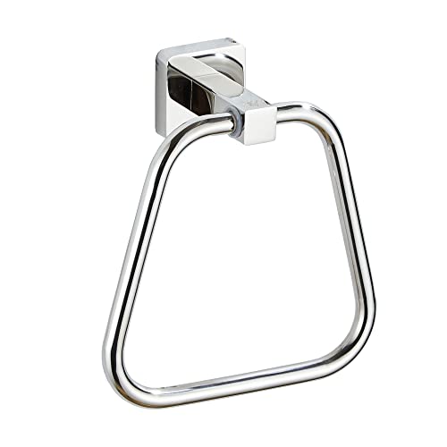 Stylish and Practical Chrome Towel Ring