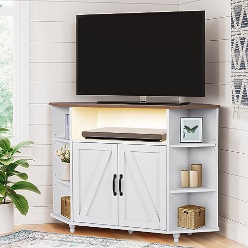 Stylish and Practical Corner TV Stand