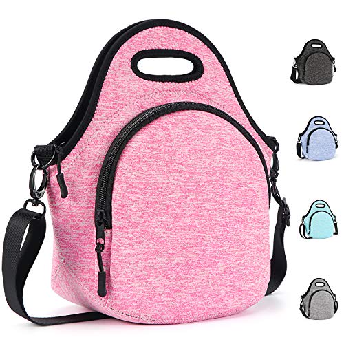 Stylish and Practical Neoprene Lunch Tote Bag for Girls, Women, and Kids