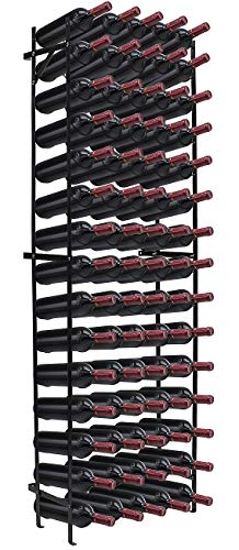 Stylish and Sturdy Wine Rack for 75 Bottles