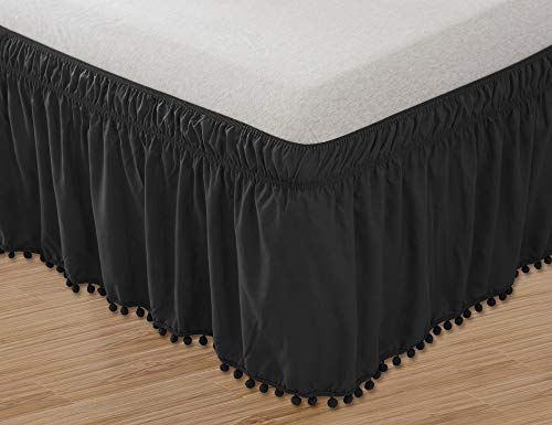 Stylish Elastic Bed Wrap - Wrinkle Resistant