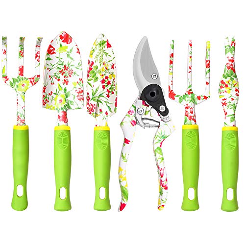 Stylish Floral Print Gardening Tool Set