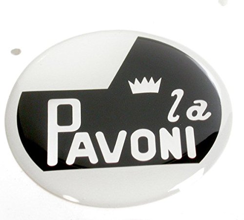 Stylish La Pavoni Espresso Machine Domed Gel Sticker Logo