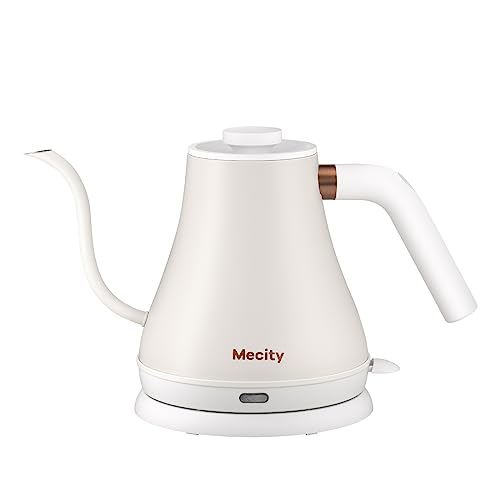 Stylish Mecity Electric Kettle with Precise Pouring and Safety Features