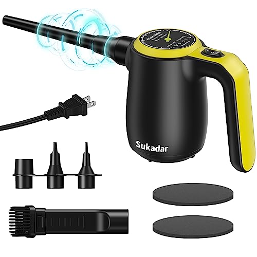  Compressed Air - Keyboard Cleaner - 3 in 1 Electric Air Duster  & Mini Computer Vacuum & Cordless Inflating Swimming Pool - Canned Air  Blower Dust Off for Electronic,Office,Home Cleaning : Electronics