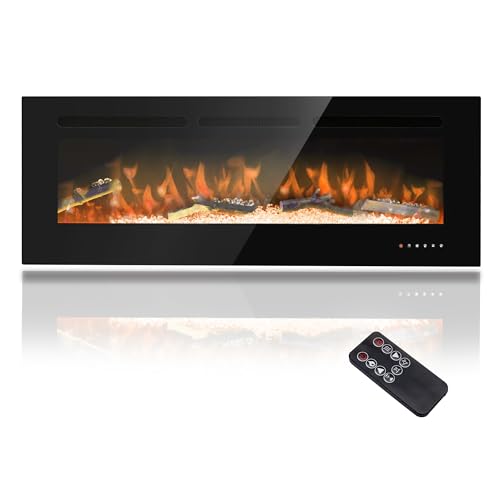 Sumajuc 50 inch Ultra-Thin Electric Fireplace