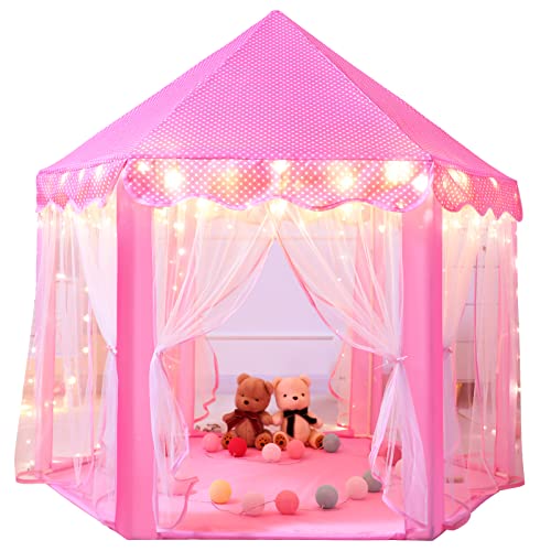 Sumbababy Princess Castle Tent for Girls