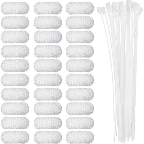 12 Pack Washing Machine Lint Traps with Cable Ties Drain Hose