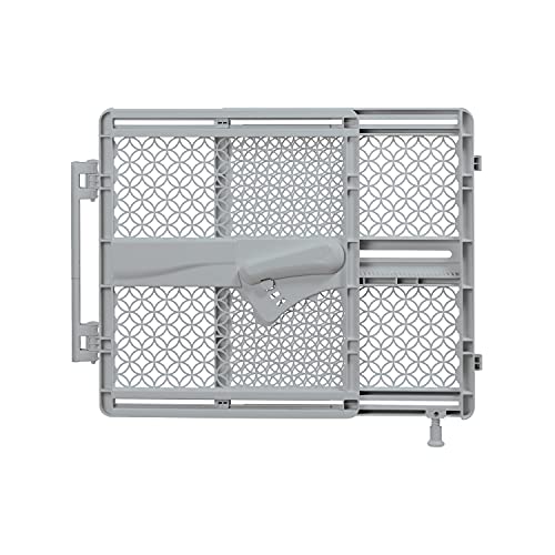 Summer Infant Indoor/Outdoor Multi-Function Baby Gate, Gray, 28" Tall