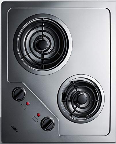 Summit CR2B224S 2-Burner Coil Electric Cooktop