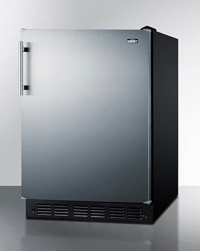Summit CT66BK2SSADA Refrigerator-Freezer