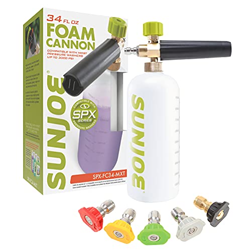 Sun Joe Foam Cannon for Electric Pressure Washers