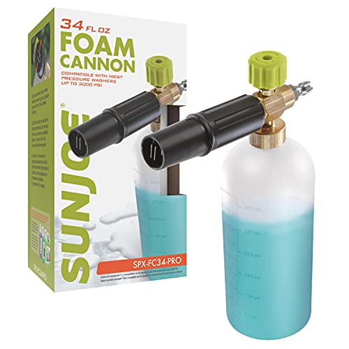 Sun Joe Foam Cannon for Pressure Washers