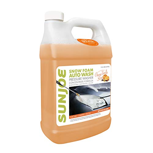 Sun Joe Premium Snow Foam Orange-Vanilla Scent Car Wash Soap & Cleaner