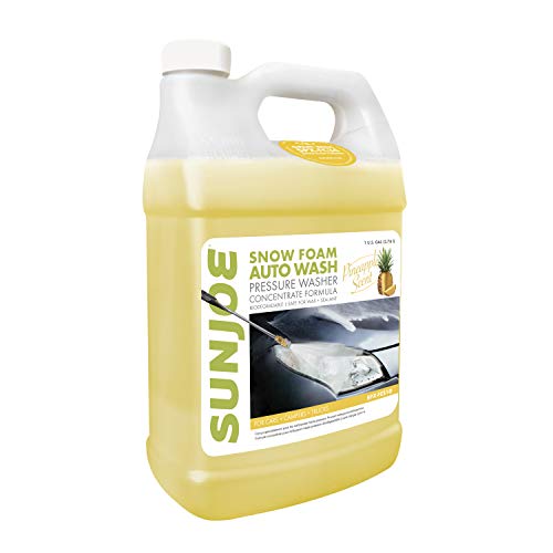 Sun Joe SPX-FCS1G Snow Foam Cannon Pineapple Pressure Washer Car Wash Soap, 1-Gallon