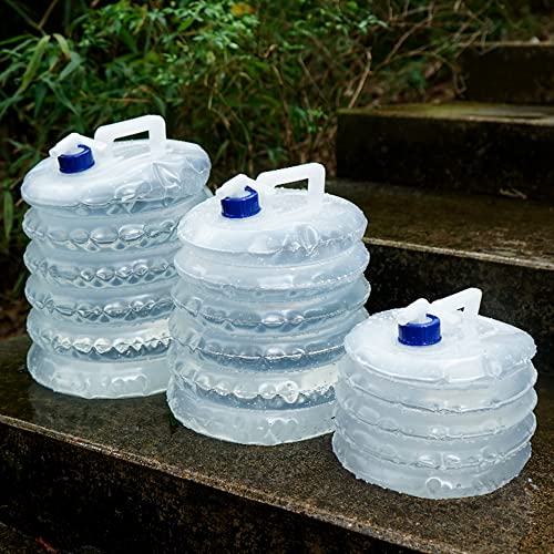 2 Pcs Portable Water Storage Containers Camping Water Container with Spigot  2.6 Gallon Large Water Tank with Faucet Thick Water Dispenser Carrier for  Vehicle Home Emergency Hiking Camping Outdoors