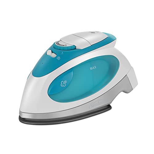 Sunbeam Compact Travel Steam Iron - Dual Voltage, Portable Non-Stick Soleplate