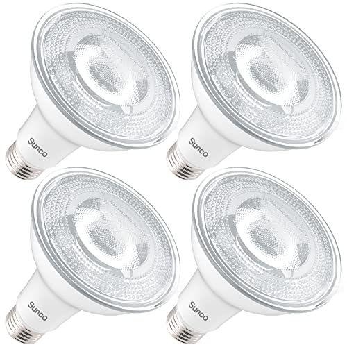 Sunco PAR30 LED Bulbs, Dimmable, 3000K Warm White