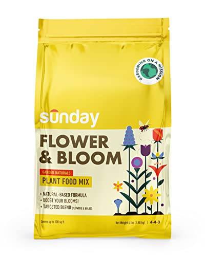 Sunday Flower & Bloom Garden Naturals Plant Food Mix