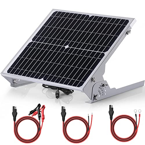 SUNER POWER 24V Solar Battery Trickle Charger & Maintainer