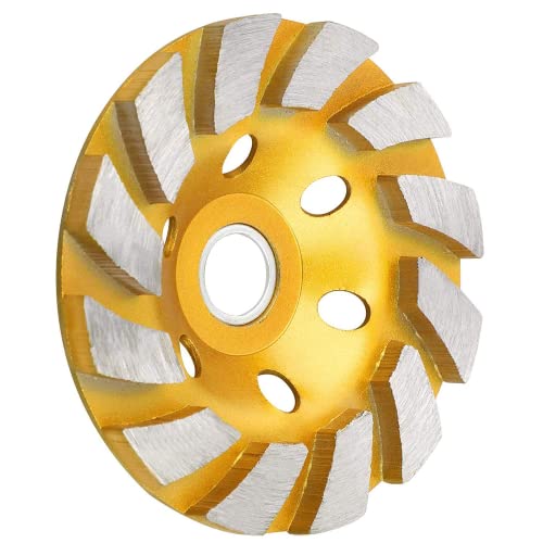 SUNJOYCO 4" Concrete Grinding Wheel - Fast and Durable