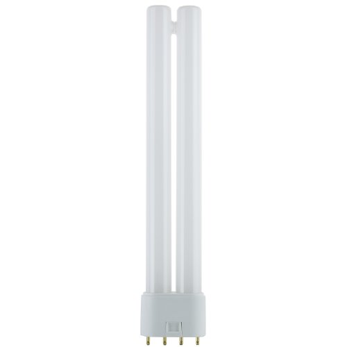 Sunlite 18W Compact Fluorescent Twin Tube Light, 4100K Cool White, 2G11 Base