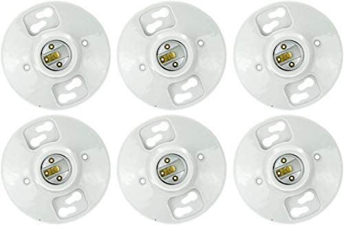 Sunlite Porcelain Lamp Holder 6 Pack