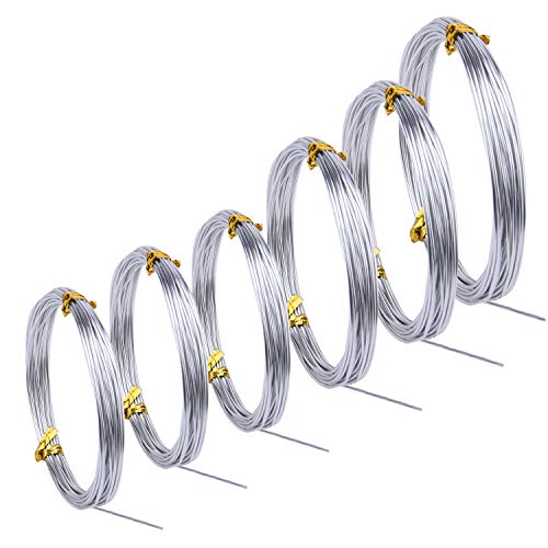 Sunmns Craft Art Wire, Soft and Flexible Metal Iron Wire