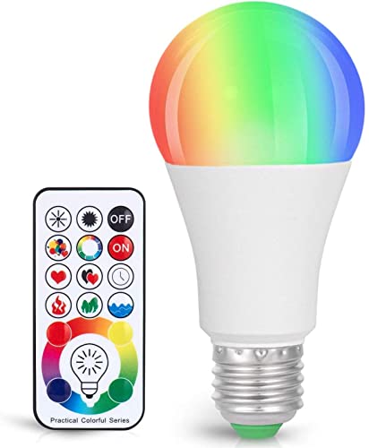 SUNNEST LED Color Changing Light Bulb