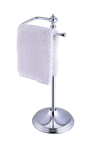 SunnyPoint Elite Heavy Weighted Sturdy Spare Toilet Paper Roll Holder  Storage Stand