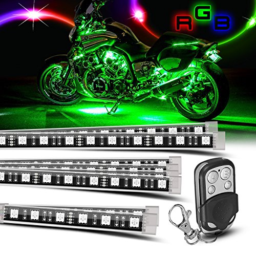 SUNPIE Motorcycle LED Light Kit with Remote
