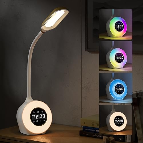 Sunrise Alarm Clock with Desk Lamp