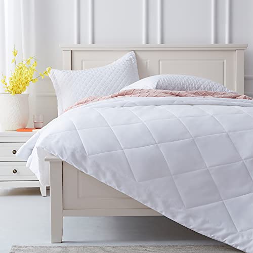 SunStyle Home Quilt Queen White Lightweight Comforter