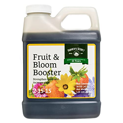 Super Concentrated Fruit & Bloom Booster Fertilizer (16oz)