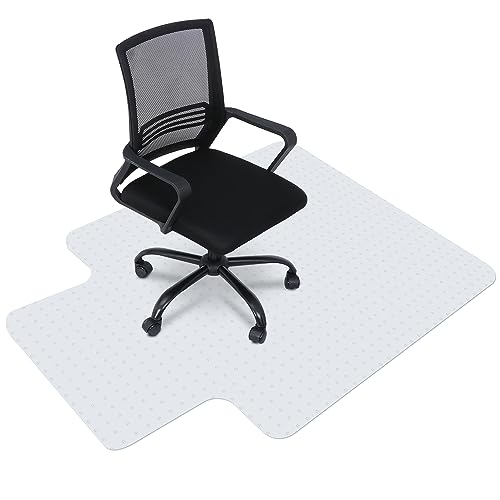 SUPER DEAL Upgraded 48" X 36" Transparent Office Mat Chair Mat