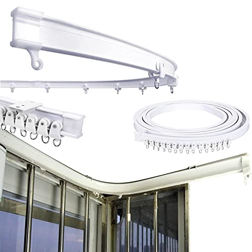 Super More Bendable Curtain Track Ceiling Mounted Set